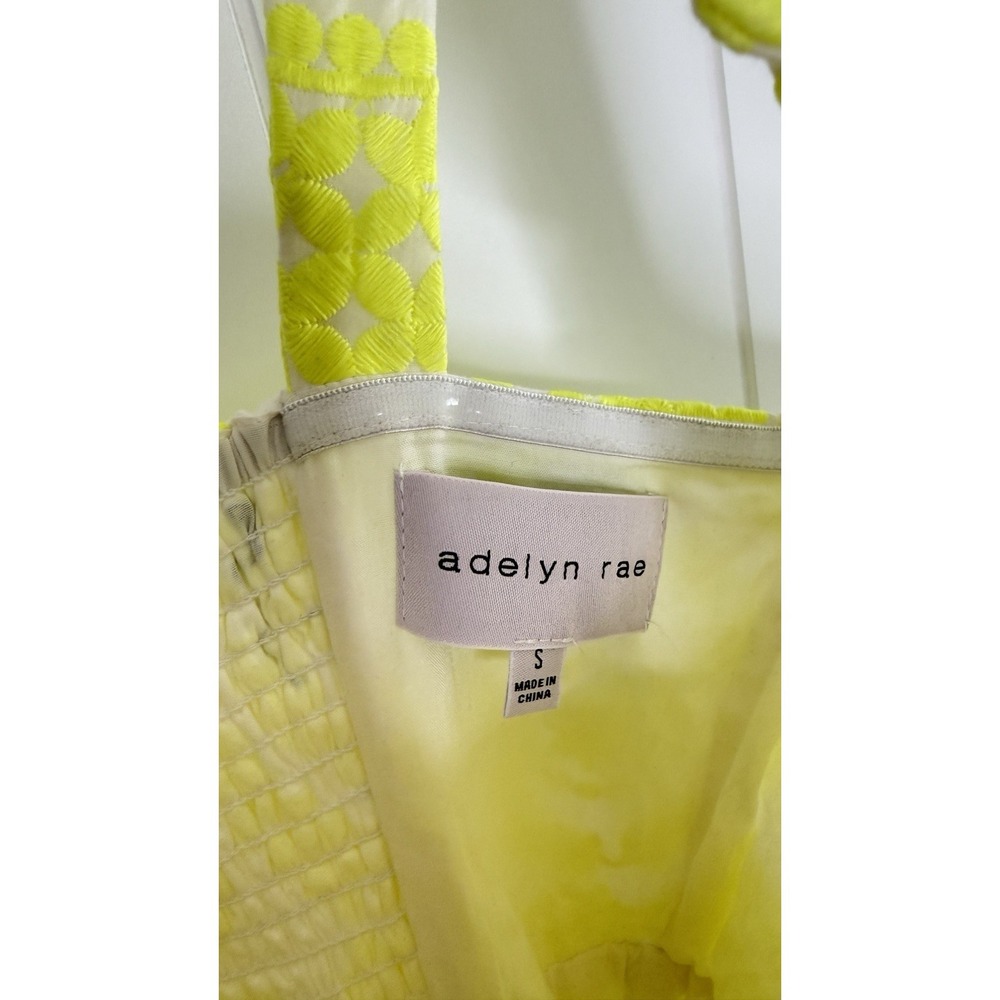 Adelyn Rae Embroidered Neon Maxi Dress Sleeveless Mermaid‎ Size S - Picture 8 of 13